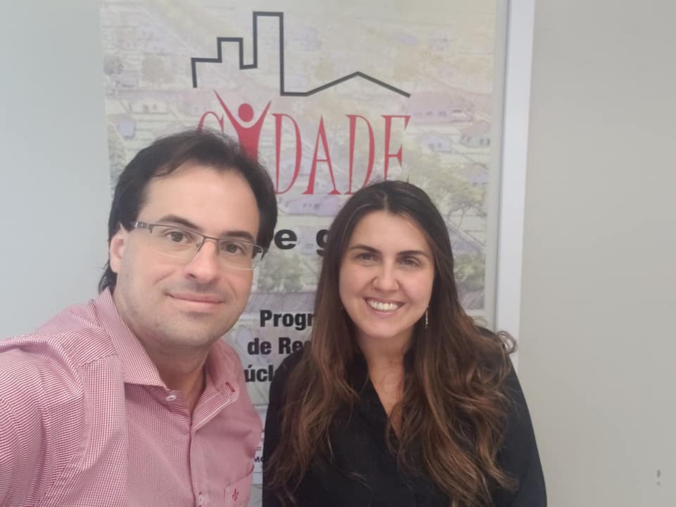 Reunião de planejamento com a Secretária Executiva Daniela Altavista em Cidade Legal
